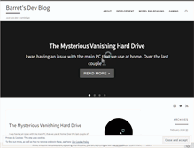 Tablet Screenshot of barretblake.com